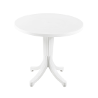 Стіл круглий Papatya Фаворит 80 білий