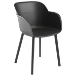 Кресло Tilia Shell-P черное