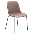 Стул Tilia Shell-MP Pad сиденье с тканью pied de poule-02