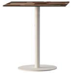 База стола Lotus Round d30x50 см белая Papatya