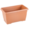 Горшок для цветов балконный Villa 6 л терракотовый