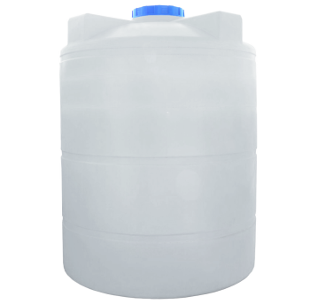 Ємність 4500 л вертикальна ПБ біла