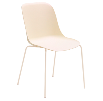 Стул Tilia Shell-MP кремовый