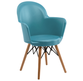 Кресло Tilia Gora-V ножки буковые зеленая нефть