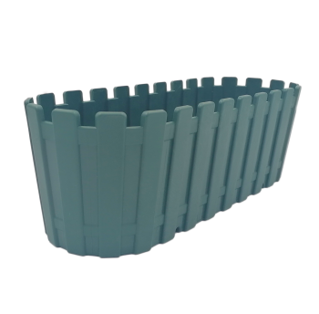 Горшок для цветов балконный Akasya 5,5 л темно-зеленый