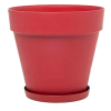 Горщик для квітів Yali 10 л червоний