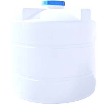 Бочка 3500 л вертикальная ПБ белая