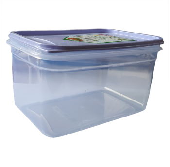 Контейнер Flexy Box прямоугольный 1,3 л прозрачный крышка сиреневая Irak Plastik