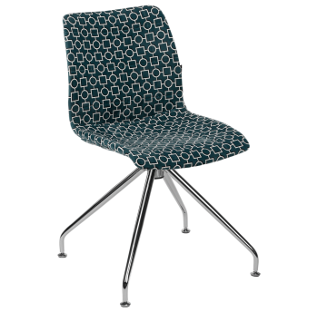 Стілець Tilia Lazer-Z сидіння з тканиною, ніжки металеві ARTCLASS 808