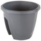 Горщик для квітів на перила Emerald 7,5 л антрацитовий 