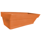 Грядка пластиковая 210 л оранжевая