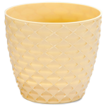 Горщик для квітів Kapadokya 0,5 л світло-жовтий Горщик для квітів Kapadokya 0,5 л світло-жовтий