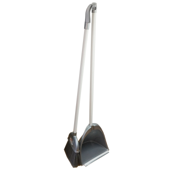 Метла с совком Planet Royal металлик