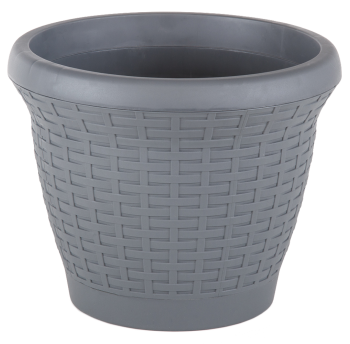 Горщик для квітів Wire 10 л антрацитовий