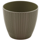 Горшок для цветов Sumela 0,5 л серо-коричневый