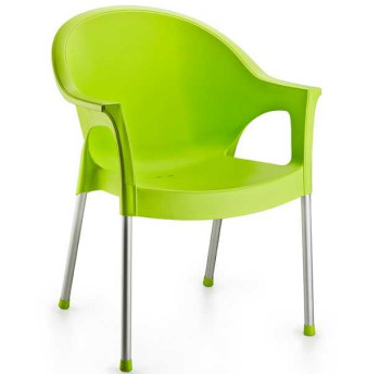 Кресло Irak Plastik Bergama салатовый
