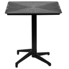 Стіл з відкидною стільницею Tilia Moon 70x70 см чорний