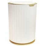 Сенсорне відро для сміття JAH 9 л кругле Nordic біле-золоте Сенсорне відро для сміття JAH 9 л кругле Nordic біле-золоте