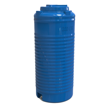 Емкость 200 л узкая вертикальная двухслойная