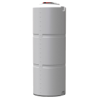 Ємність 2000 л вузька вертикальна кришка з клапаном біла Viger