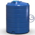 Емкость 3000 л две горловины вертикальная синяя