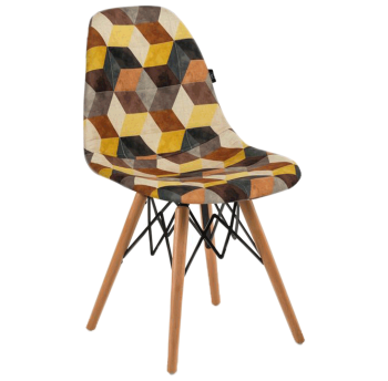 Стул Tilia Eos-V сиденье с тканью, ножки буковые SIESTA 301