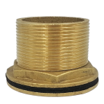 Штуцер латунний 2 дюйма 58 мм Штуцер латунний 2 дюйма 58 мм