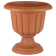 Горщик для квітів на ніжці Nergiz 9,8 л теракотовий