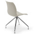 Стілець Tilia Lazer-Z ніжки хромовані бежевий