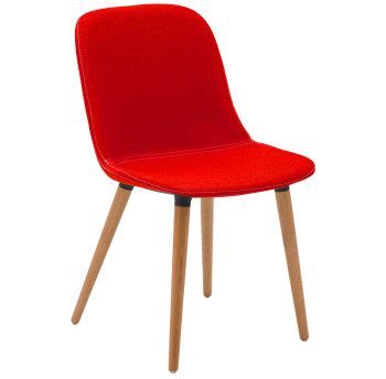 Стул Tilia Shell-N Pad ножки буковые, сидение с тканью milas-33