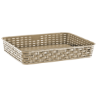 Корзина под ротанг 5,5 л кремовая