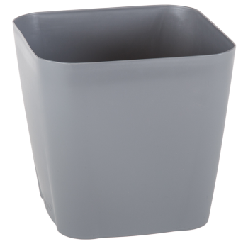 Горщик для квітів з дренажем Safir 5,6 л антрацитовий