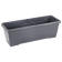 Горщик для квітів балконний Villa 10 л антрацитовий