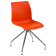 Стул Tilia Lazer-Z ножки хромированные оранжевый