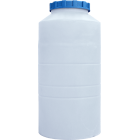 Бочка 250 л вертикальная ВО ПБ белая