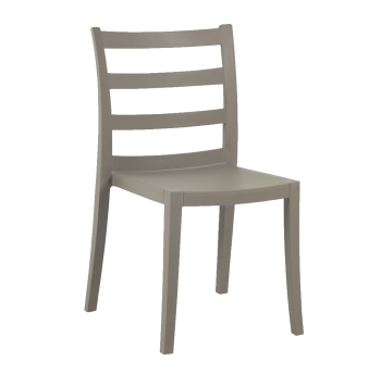 Стул Papatya Nosta-S серо-коричневый