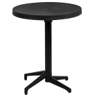 Стіл з відкидною стільницею Tilia Moon-S d70 см чорний