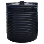 Ємність для зберігання води та рідких добрив 5000 л вертикальна двошарова чорна Ємність для зберігання води та рідких добрив 5000 л вертикальна двошарова чорна