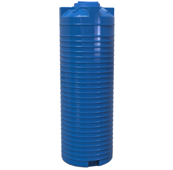 Емкость 1000 л узкая вертикальная двухслойная ЕП