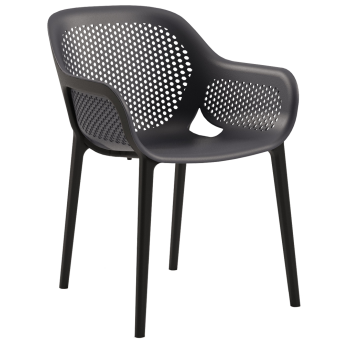 Кресло Tilia Atra антрацит - черный