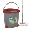 Набор для уборки Planet Spin Mop Joker 15 л серый с красным