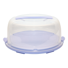 Тортовница d28,5 см сиреневая