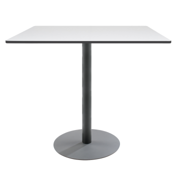 База стола Lotus Round d45x73 см антрацит Papatya