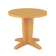 Стол круглый Papatya Браво 80 тик