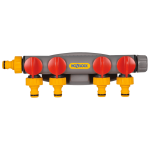 Роздільник чотирехпотоковий + 2 конектори HoZelock 2150 Роздільник чотирехпотоковий + 2 конектори HoZelock 2150