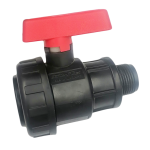 Кран кульовий 1" DN25 D32 Кран кульовий 1" DN25 D32