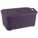 Кошик з кришкою Flexi 22 л темно-фіолетовий
