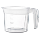 Мірна кружка 1,25 л прозора Мірна кружка 1,25 л прозора