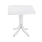 Стіл квадратний Papatya Фаворит 70x70 білий
