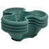 Горшок для цветов ярусный Strawberry Makreme 30 л зеленый